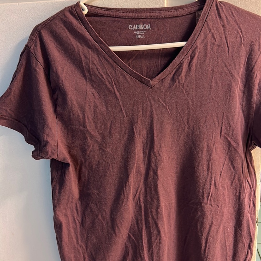 Mens purple tshirt